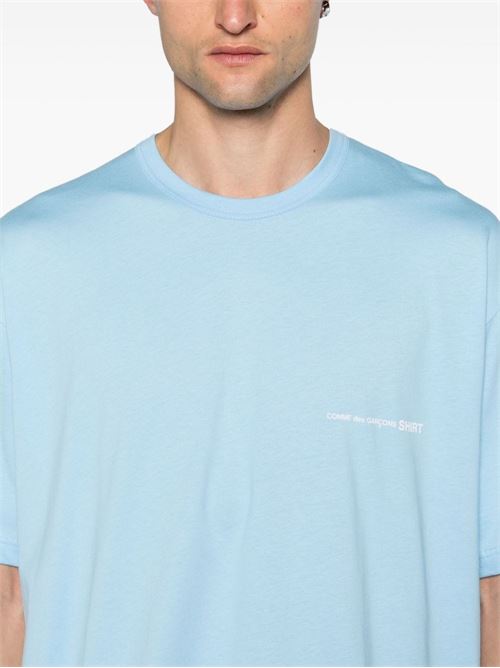 T-shirt in cotone COMME DES GARÇONS SHIRT | FMT026S243BLUE